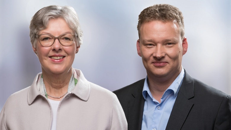 Dr. Juliane Rumpf und Tim Albrecht Dr. Juliane Rumpf und Tim Albrecht