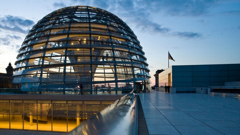 Kuppel des Reichstagsgebäudes