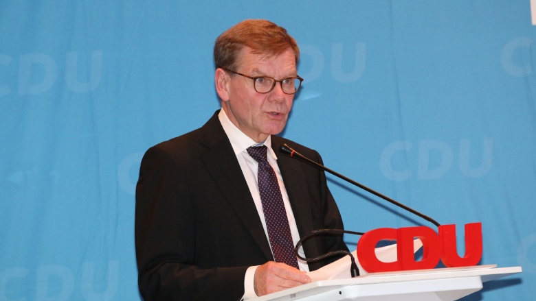 CDU Rednerpult CDU Rednerpult